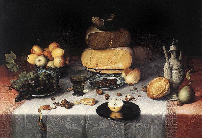 Floris van Dyck Still Life with Cheeses China oil painting art